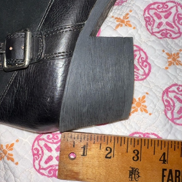 Lucky Brand leather & sude belted boots 8.5​ - Picture 11 of 14